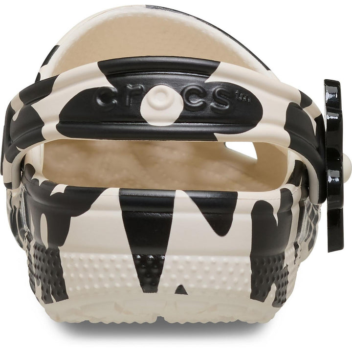 Classic Pop Petals Clog Kid Summit White/Black