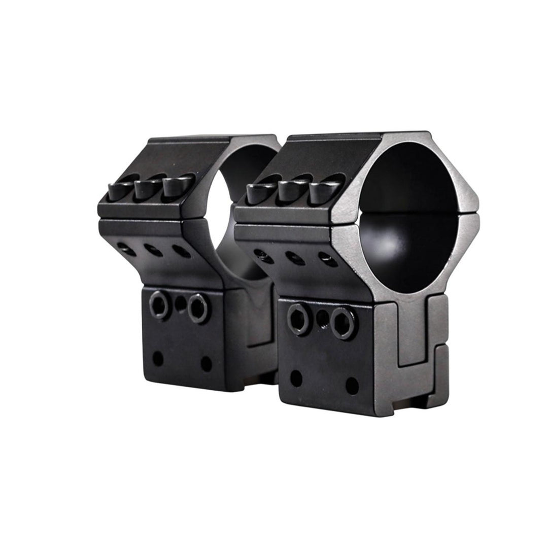 WULF 30mm 40 MOA Adjustable 6 Screw 2-Piece Dovetail Rings