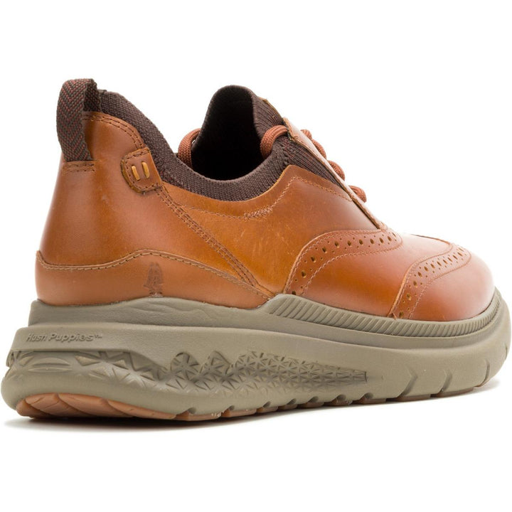Hush Puppies Excel Wingtip Cognac – view 2