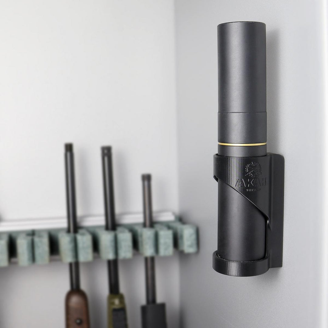 Akah magnetic silencer mount