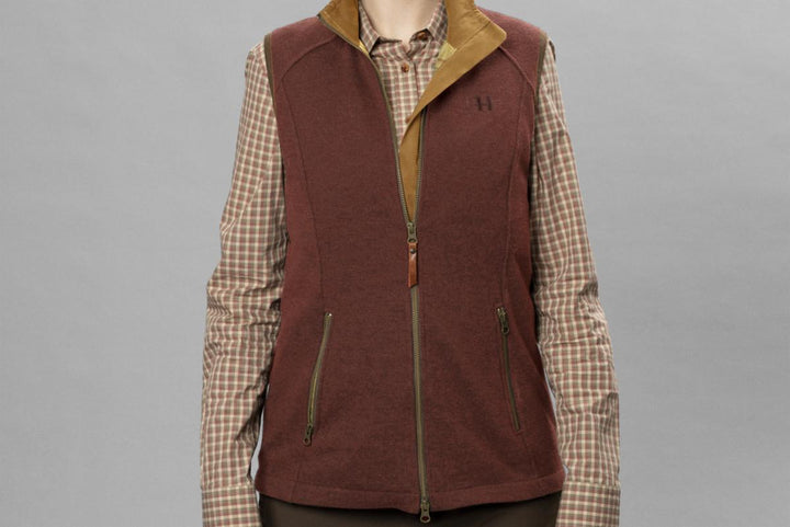 Harkila Sandhem Pro waistcoat Women Dark copper