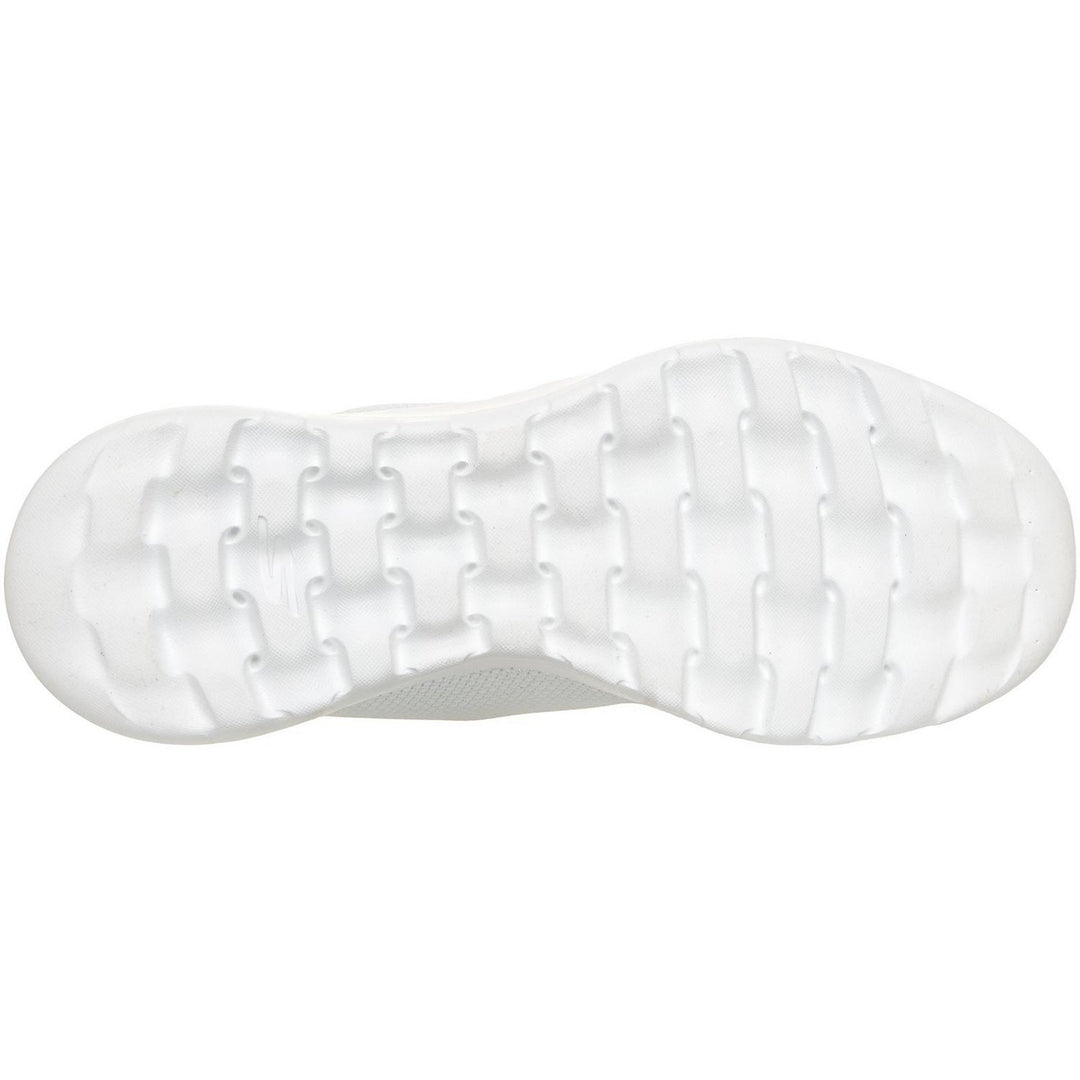 GO WALK JOY RINA White Textile/Coral Trim