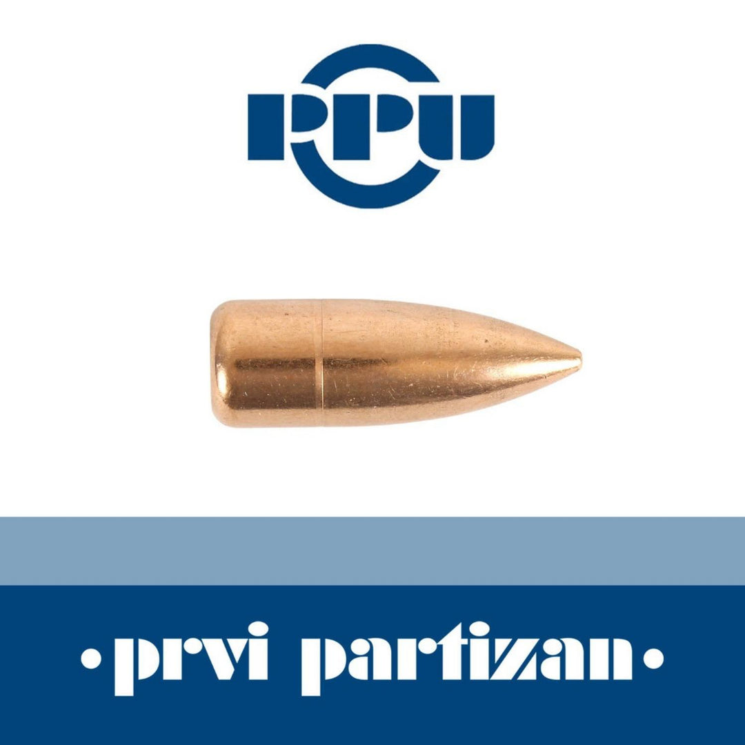 PPU Prvi Partizan .308 125gr FMJ Bullets, Pack of 100