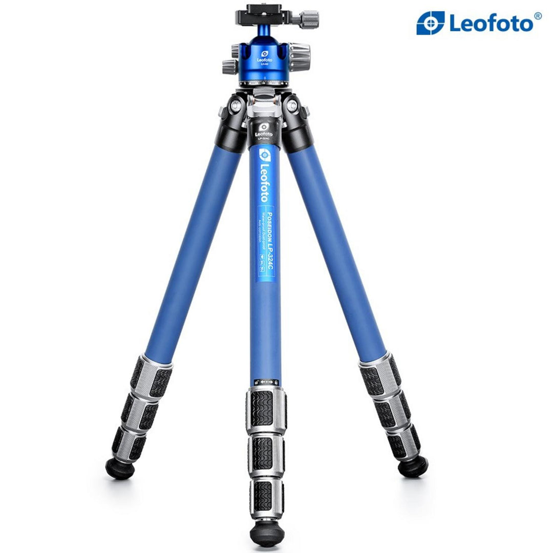 Leofoto Poseidon LP-324C Carbon Tripod with LH-40 Ballhead - Water, Sand and Dust Proof