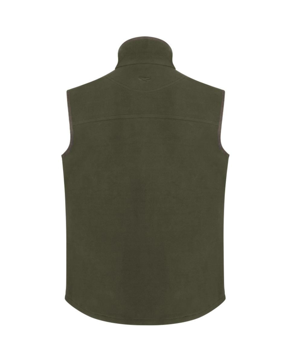 Hoggs of Fife Woodhall Fleece Gilet - Green