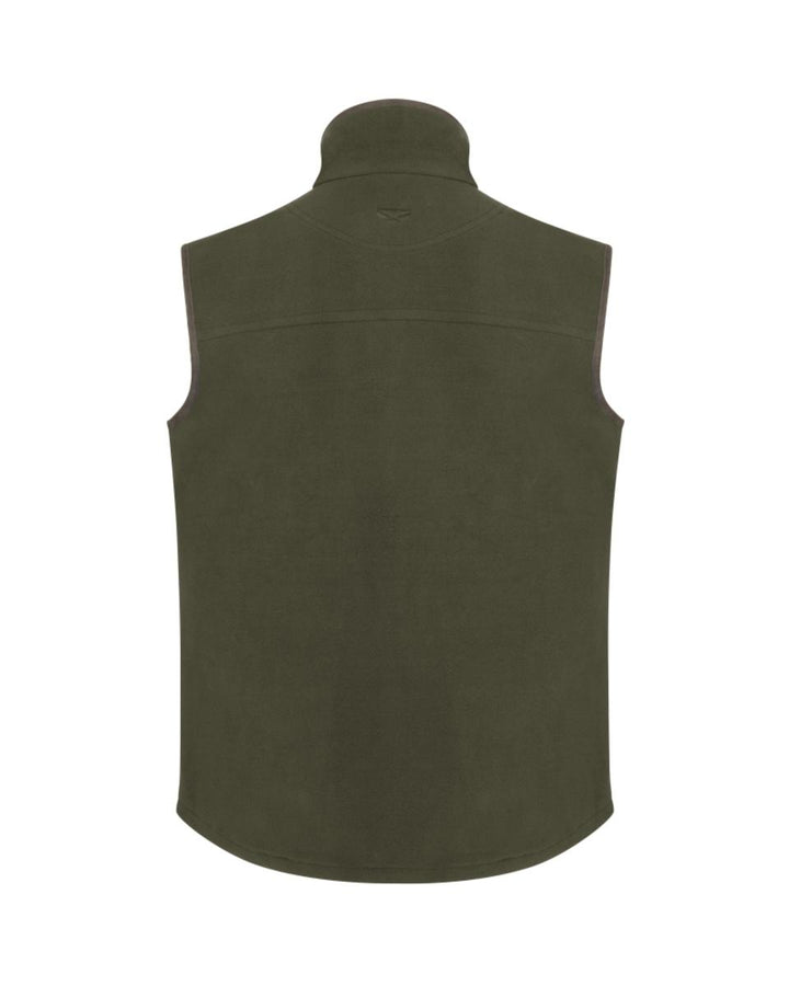 Hoggs of Fife Woodhall Fleece Gilet - Green