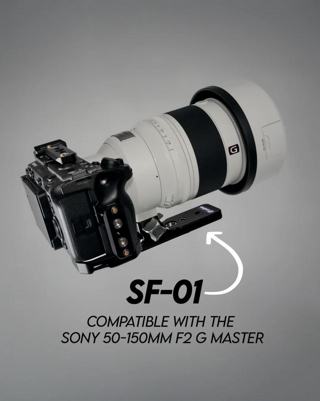 Leofoto SF-01 Arca-Swiss Replacement Lens Foot for Sony FE