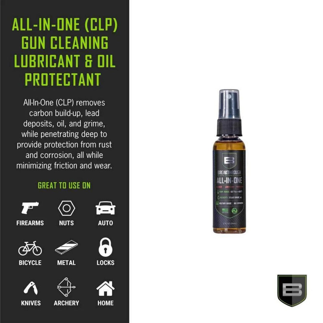 Breakthrough Clean Battle Born All-In-One CLP 2oz Pump Spray