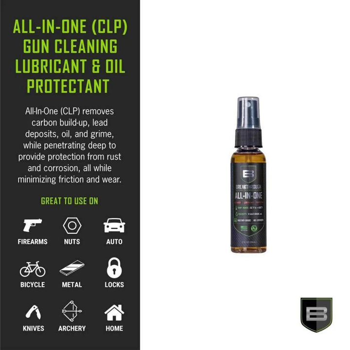 Breakthrough Clean Battle Born All-In-One CLP 2oz Pump Spray