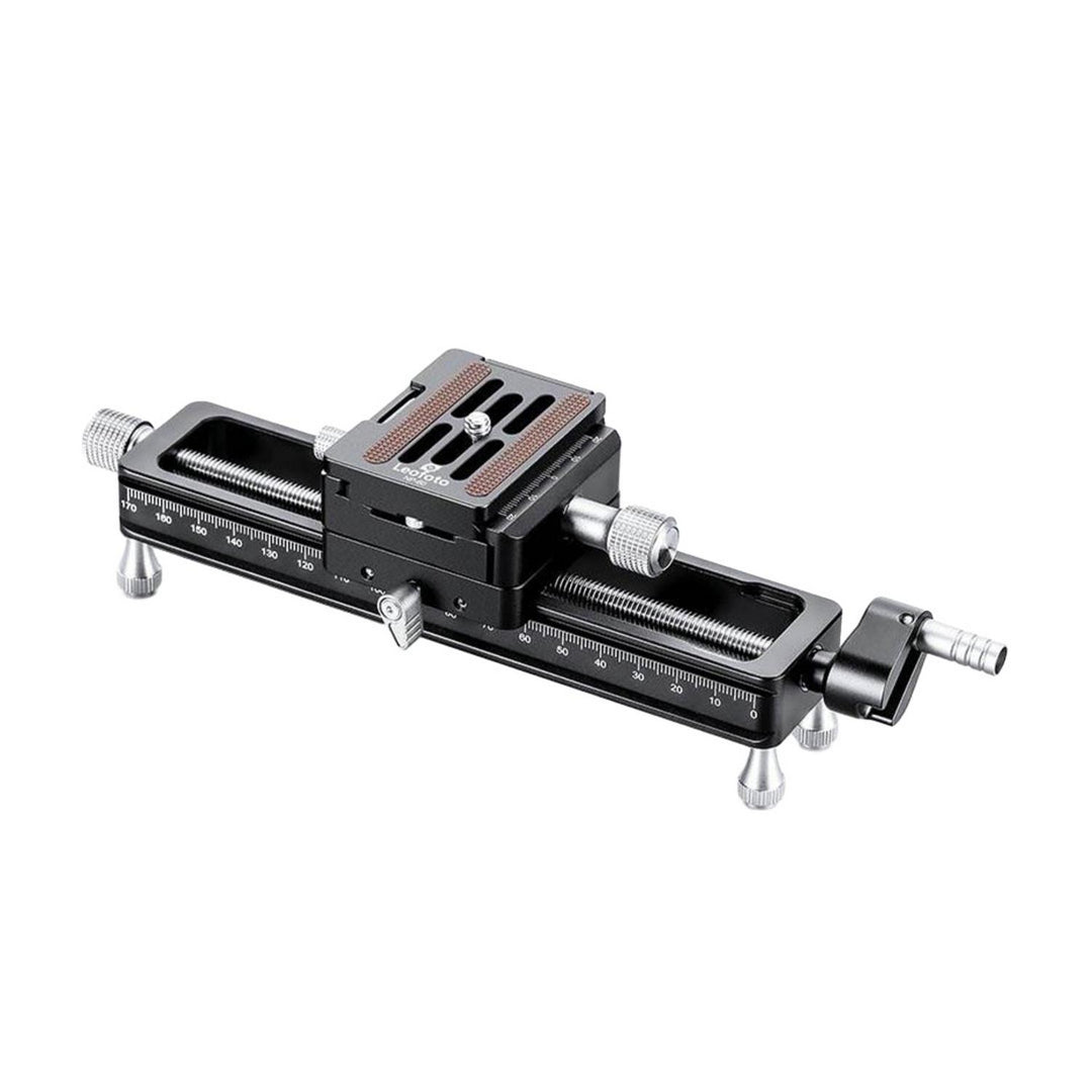 Leofoto MP-180S Macro Focusing Rail with Arca-Type QR