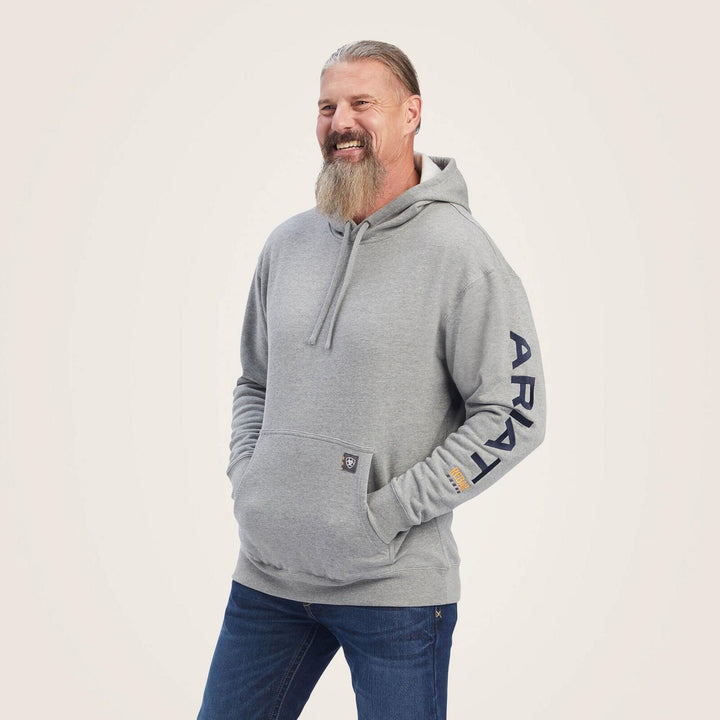 Ariat Mens Rebar Workman Graphic Hoodie – view 3