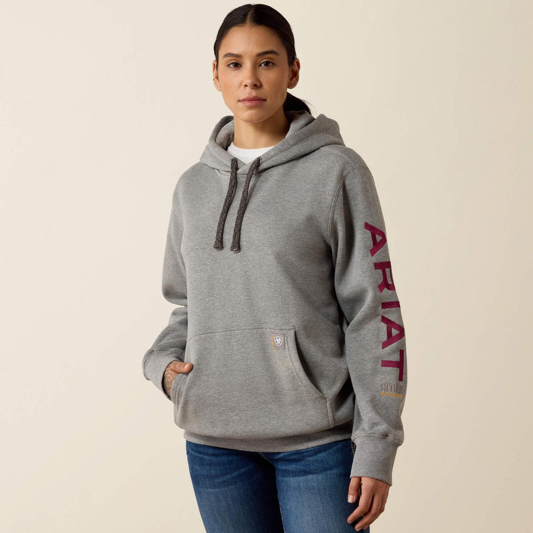 Ariat Ladies Rebar Workman Graphic Hoodie