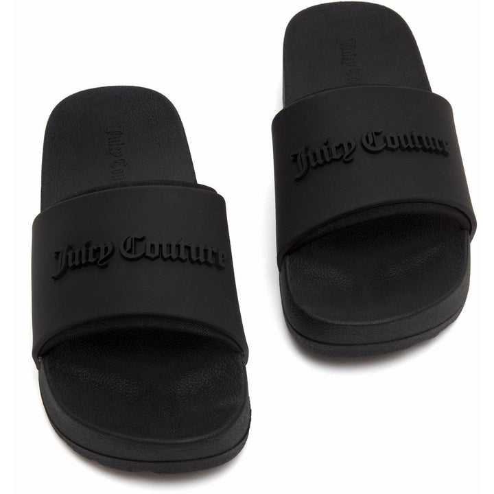 Juicy Couture BREANNA STACKED SLIDERS Black