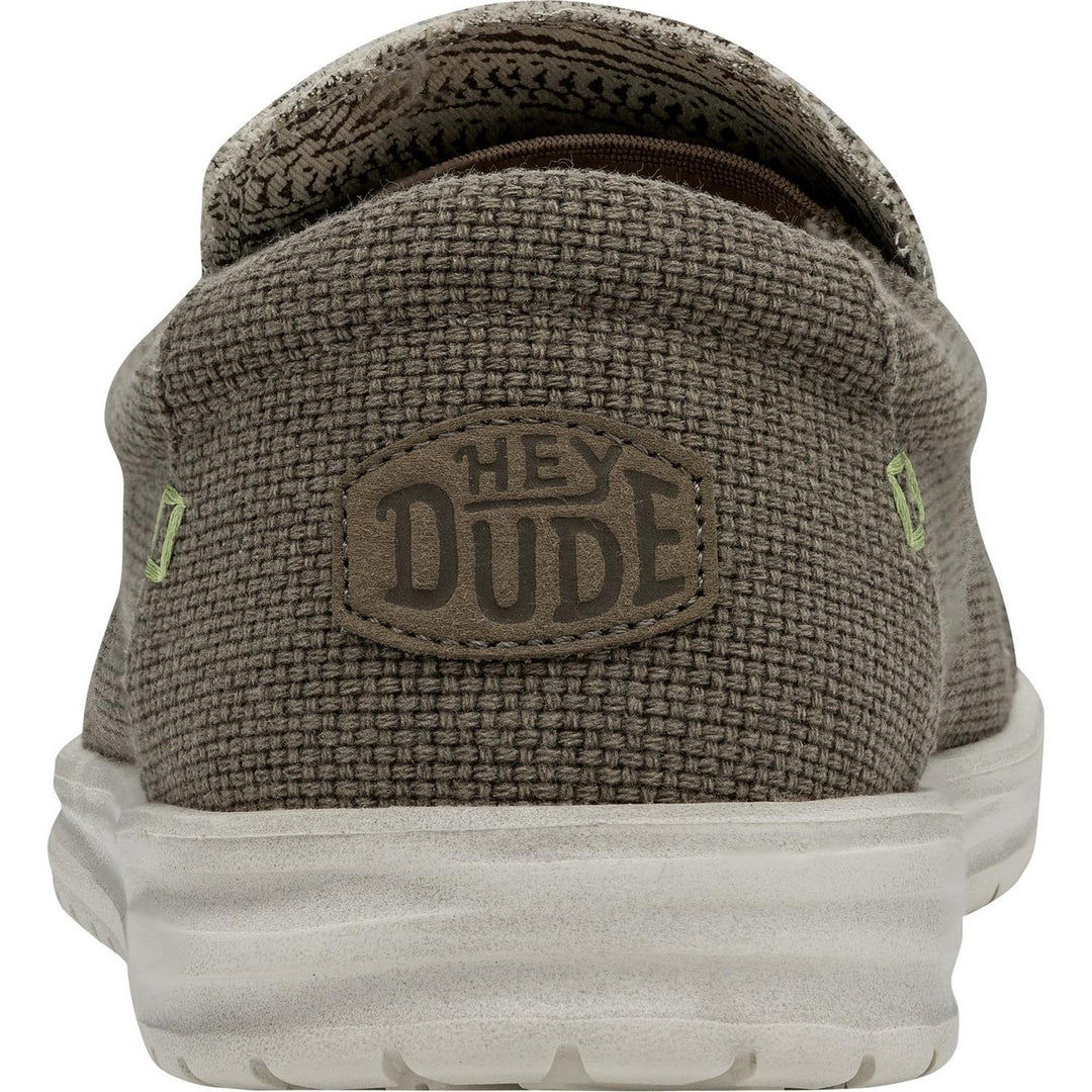 HEYDUDE Mikka Braided Fossil Men's Slip-On Shoe