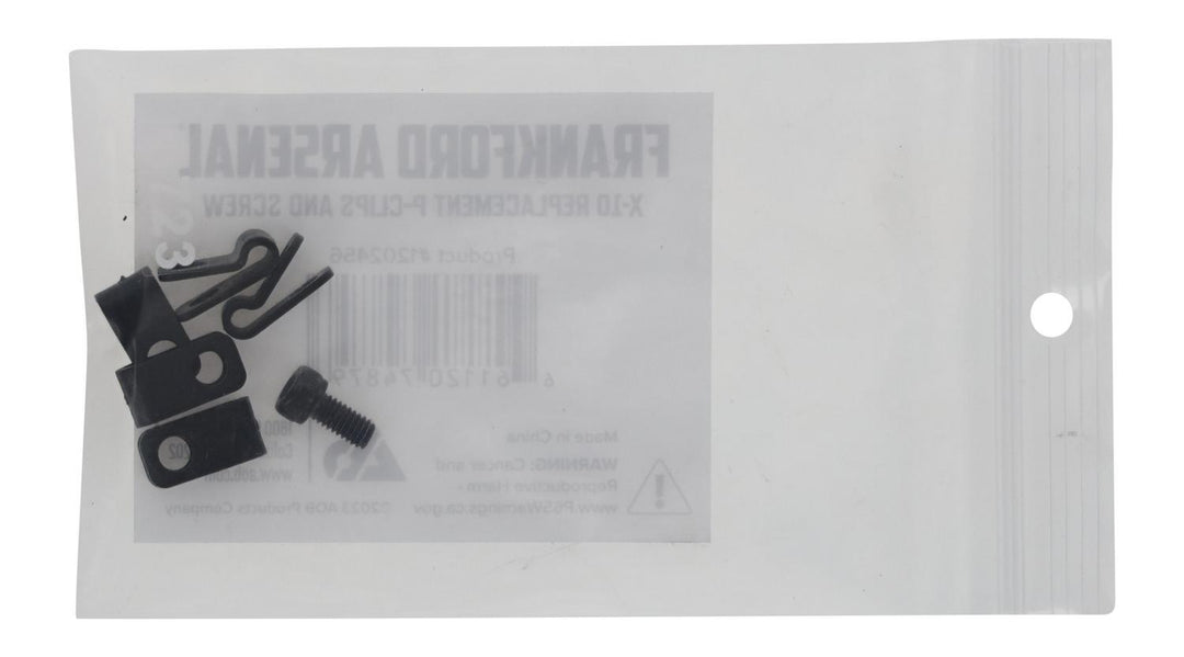 Frankford Arsenal X-10 Replacement P-Clips And Screw