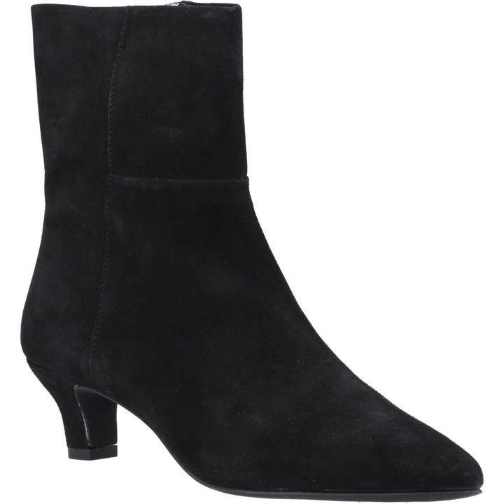 Nahla kitten heel boot Black