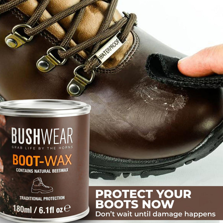 BushWear Superior Boot Wax 180ml Tub – view 7