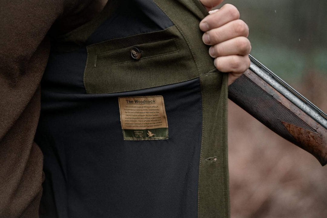 Woodcock Royale Waistcoat Shaded Olive – view 5
