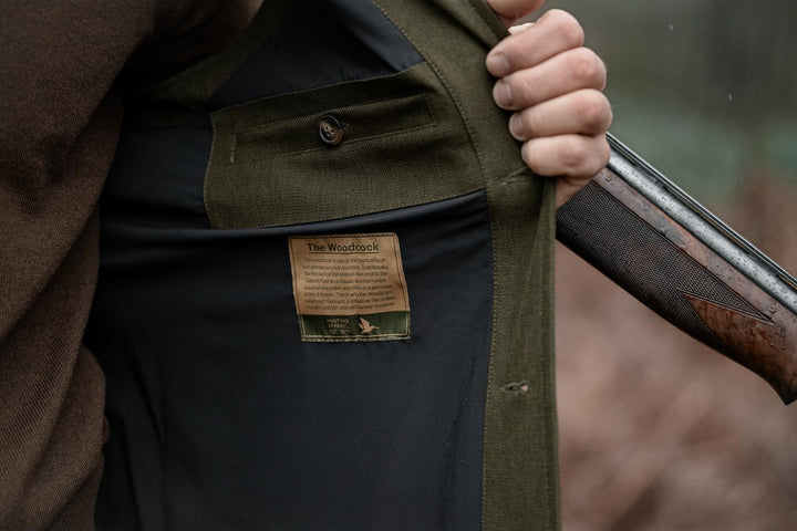 Woodcock Royale Waistcoat Shaded Olive – view 5