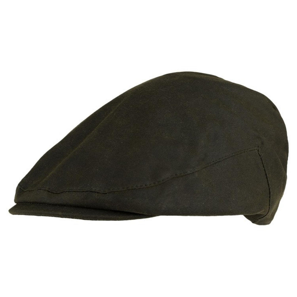 Jack Pyke Junior Wax Flat Cap Green – view 2