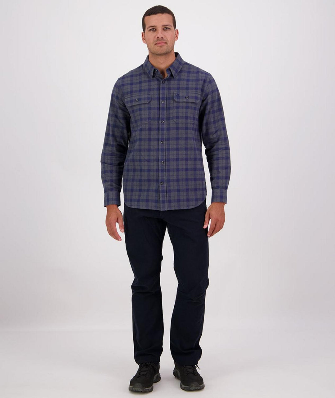 Swanndri Men's Port Road Long Sleeve Shirt