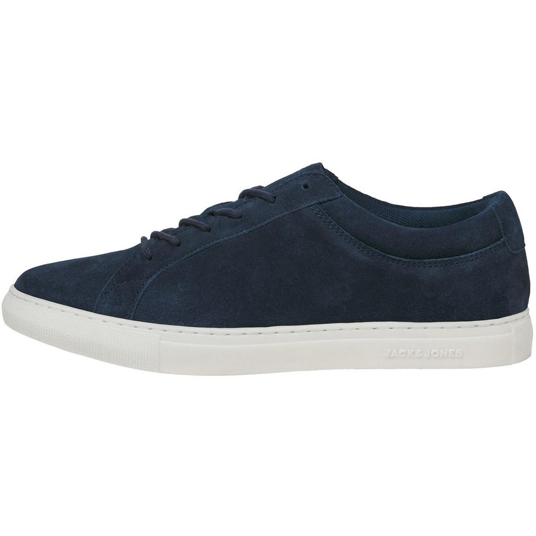 Jack & Jones Galaxy Suede Trainers Navy Blazer