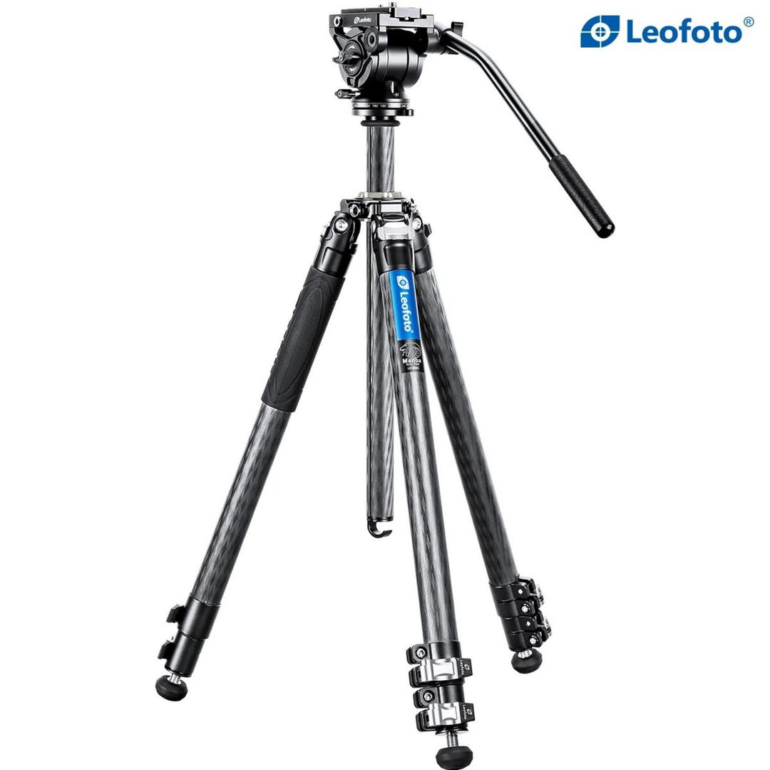 Leofoto Manba LV-323C Carbon Tripod with BV-10 Fluid Head