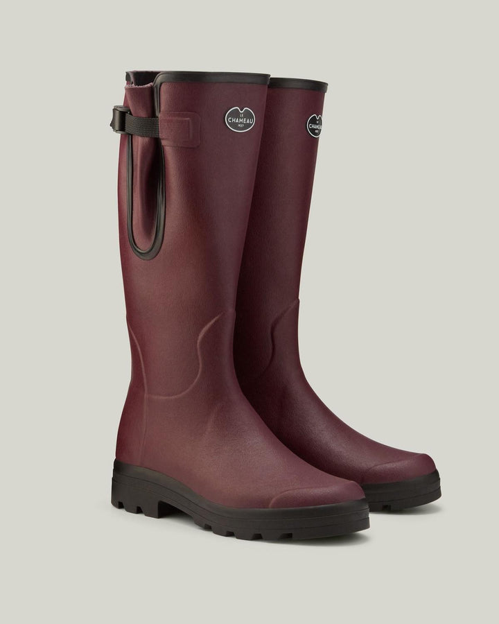 Le Chameau Men's Vierzon Jersey Lined Wellington Boot