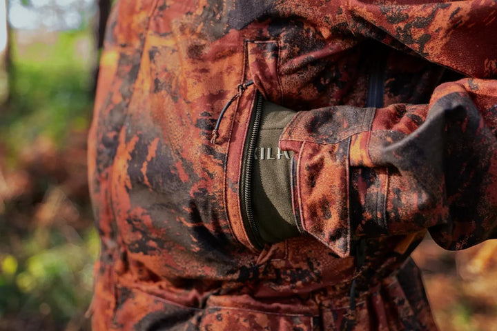 Harkila Forest Hunter GTX Camo Long Jacket in AXIS MSP® Autumn Orange