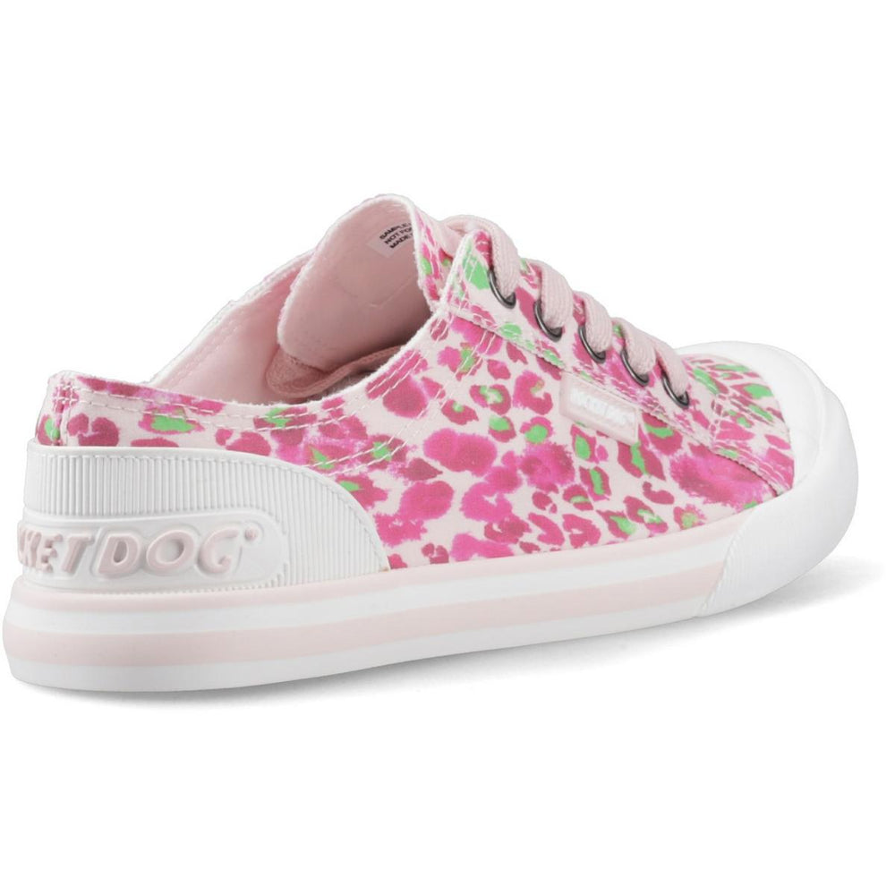 Rocket Dog Jazzin Snap Shoes Pink/Multi – view 2