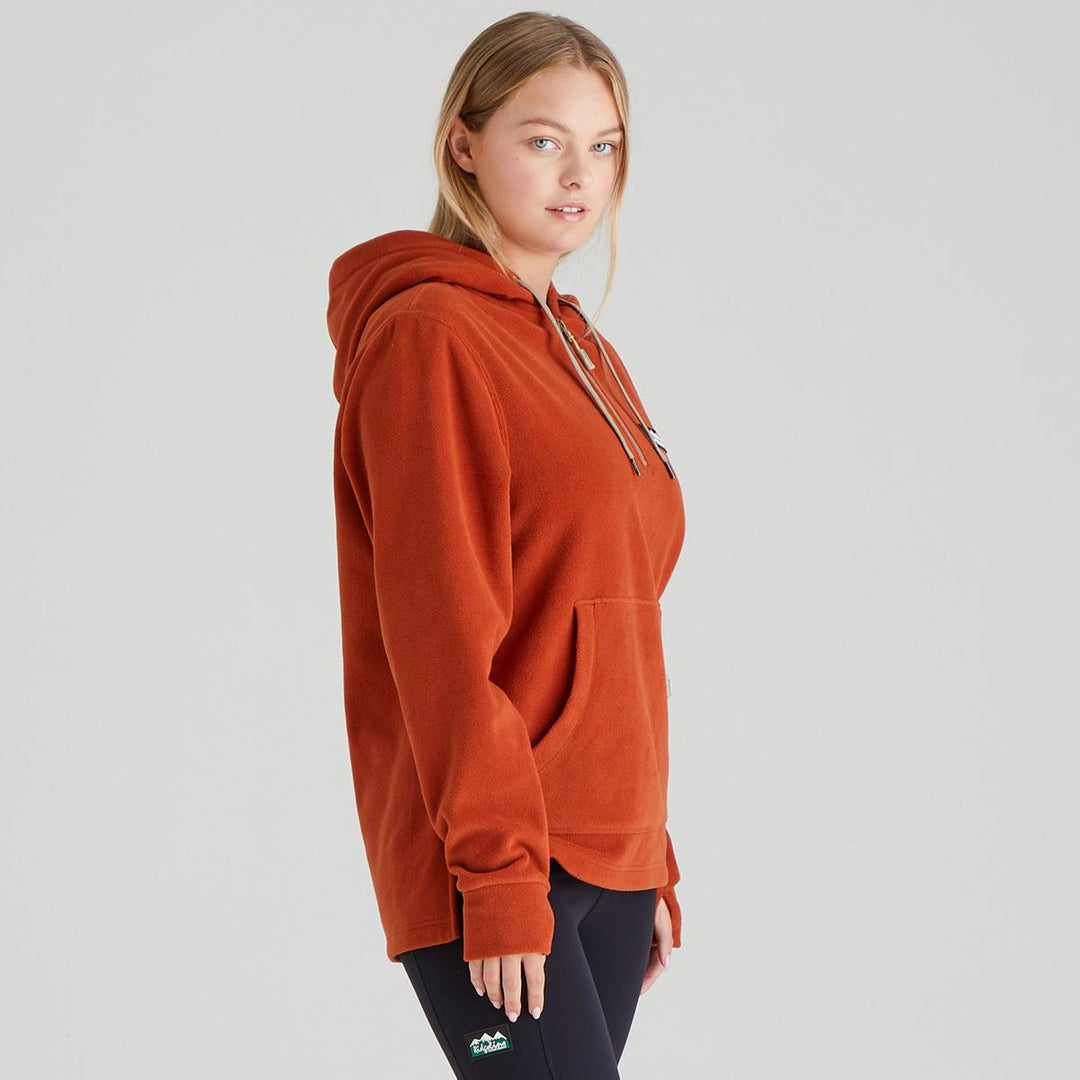 Ridgeline Womens Ballistic Long Sleeved Fleece Hoodie