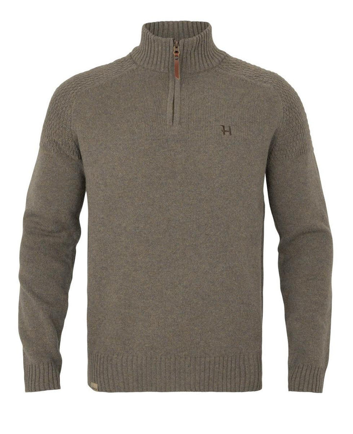 Harkila Vincent merino half zip pullover Dark