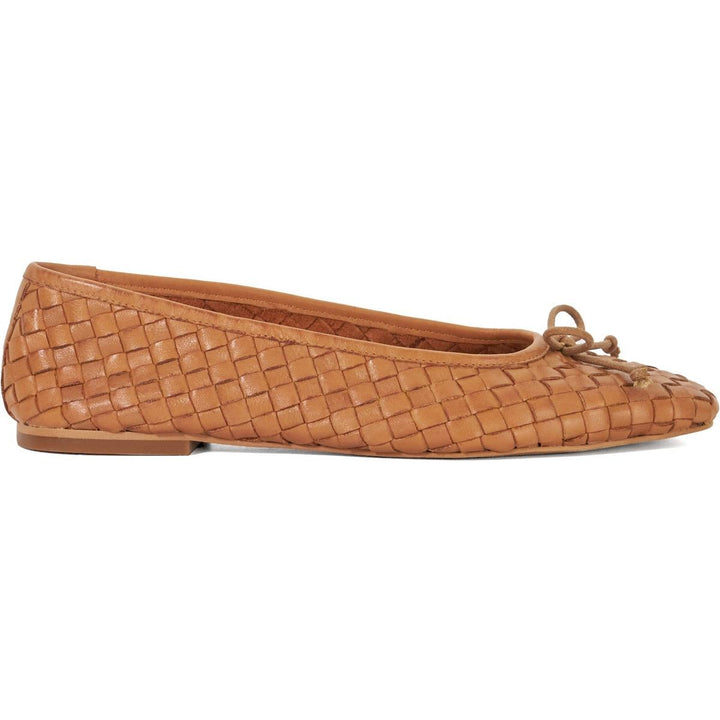 Dune Heat Ballerinas Tan