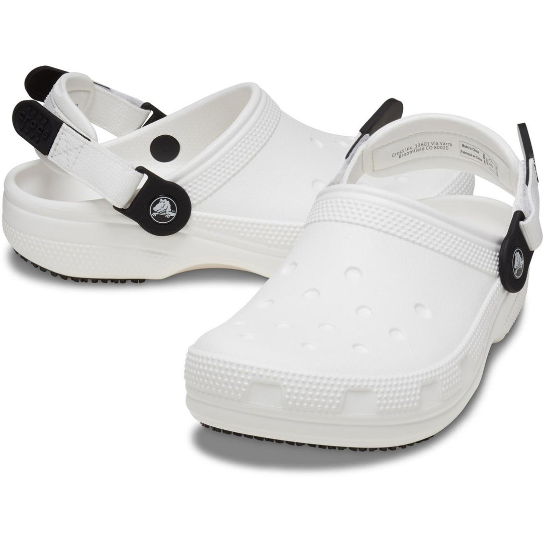 Classic Work Clog White