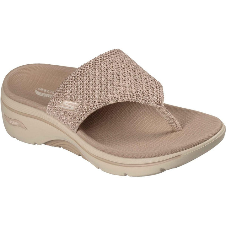 Skechers Go Walk Arch Fit 2.0 Sandal Taupe