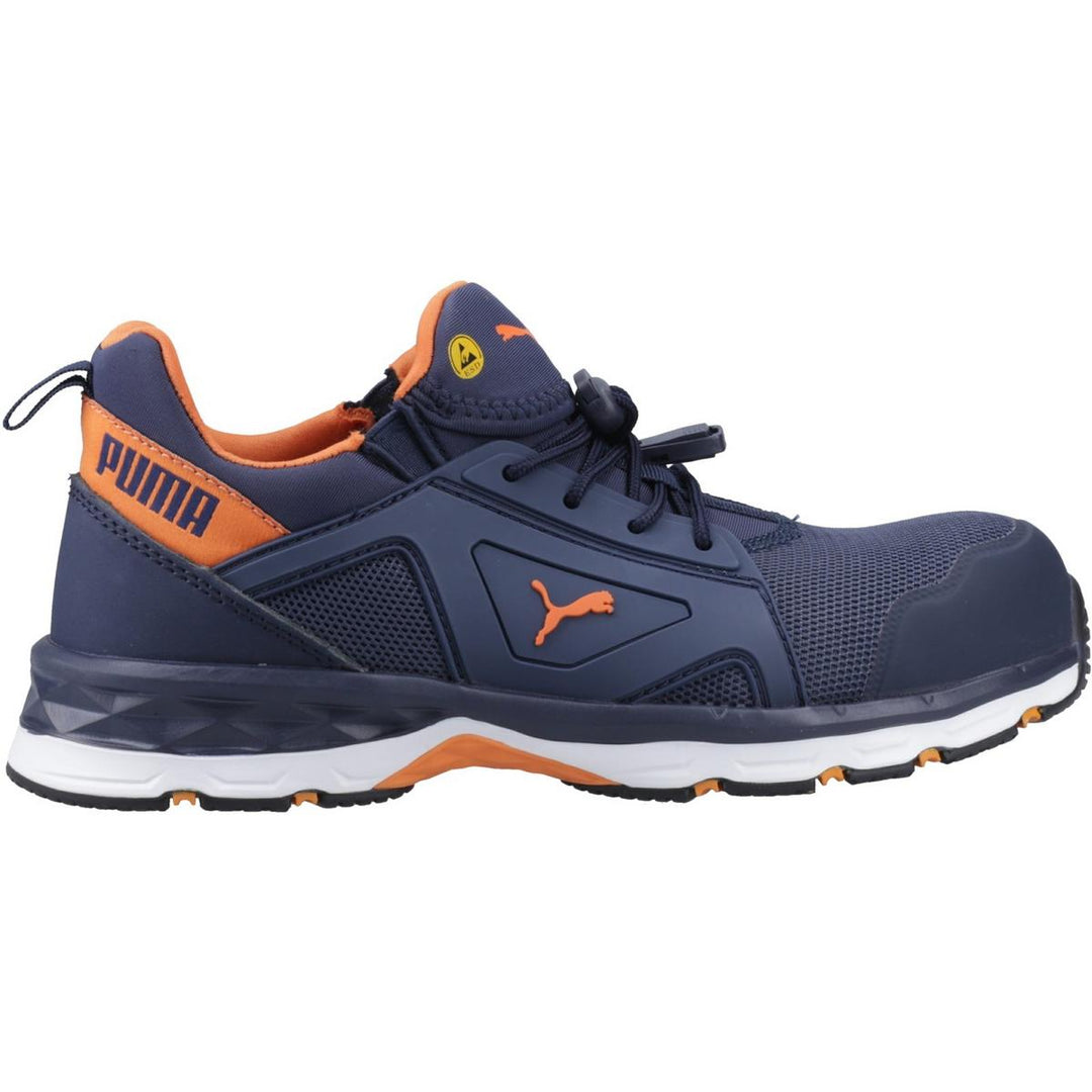 Puma Safety Chase Safety Trainer Blue/Orange