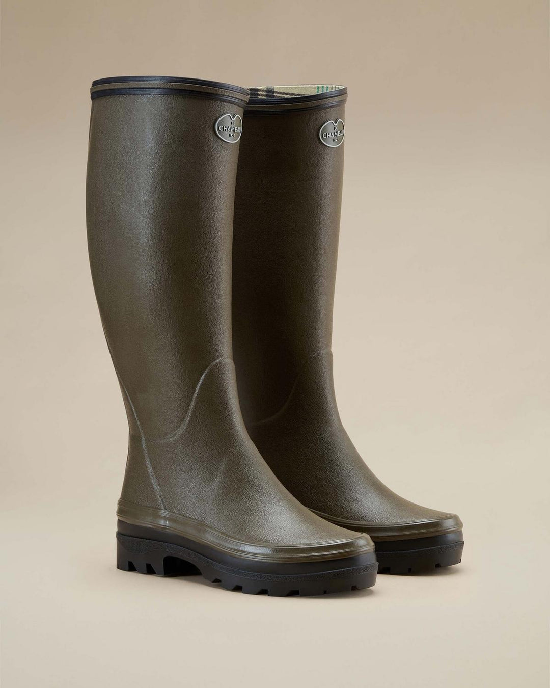 Le Chameau Women's Giverny Jersey Lined Wellington Boot