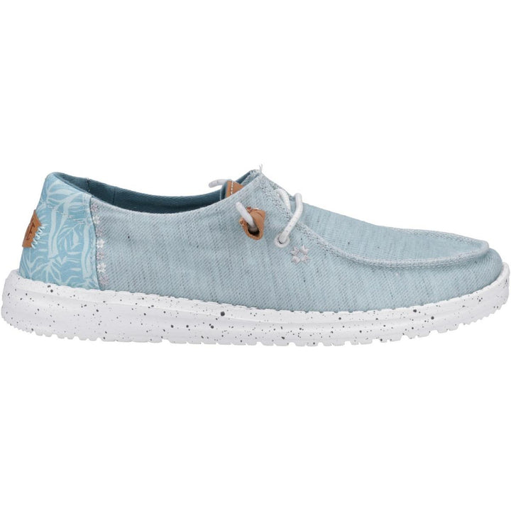 HEYDUDE Wendy Heathered Slub Tropical Shoe