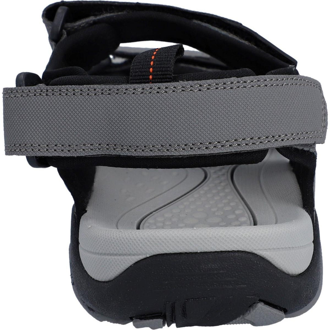 Hi-Tec Crater Sandal Steel Grey/Black/Orange