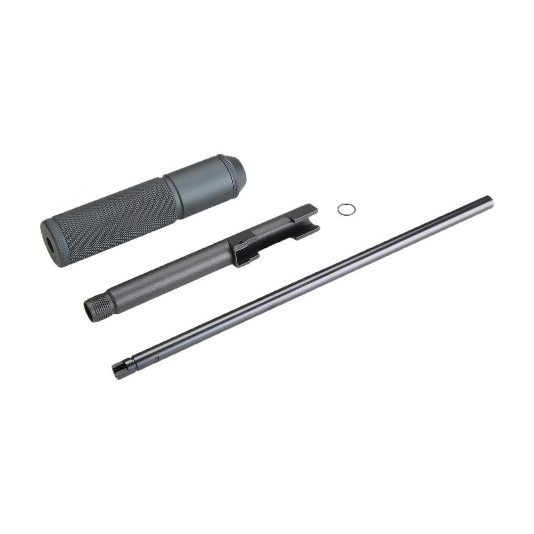 KROWN KL92 Extended Barrel Inner Barrel + Silencer Black