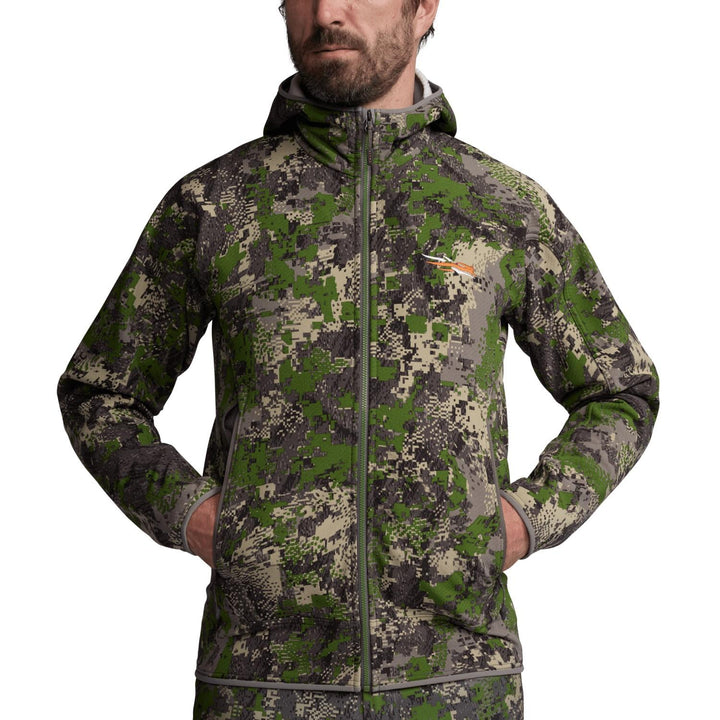 Sitka Alpha Fleece Hooded Jacket Optifade Cover