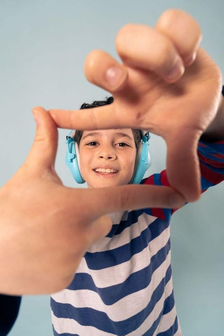 Bisley Junior Ear Defender Blue by ISOTunes Sport