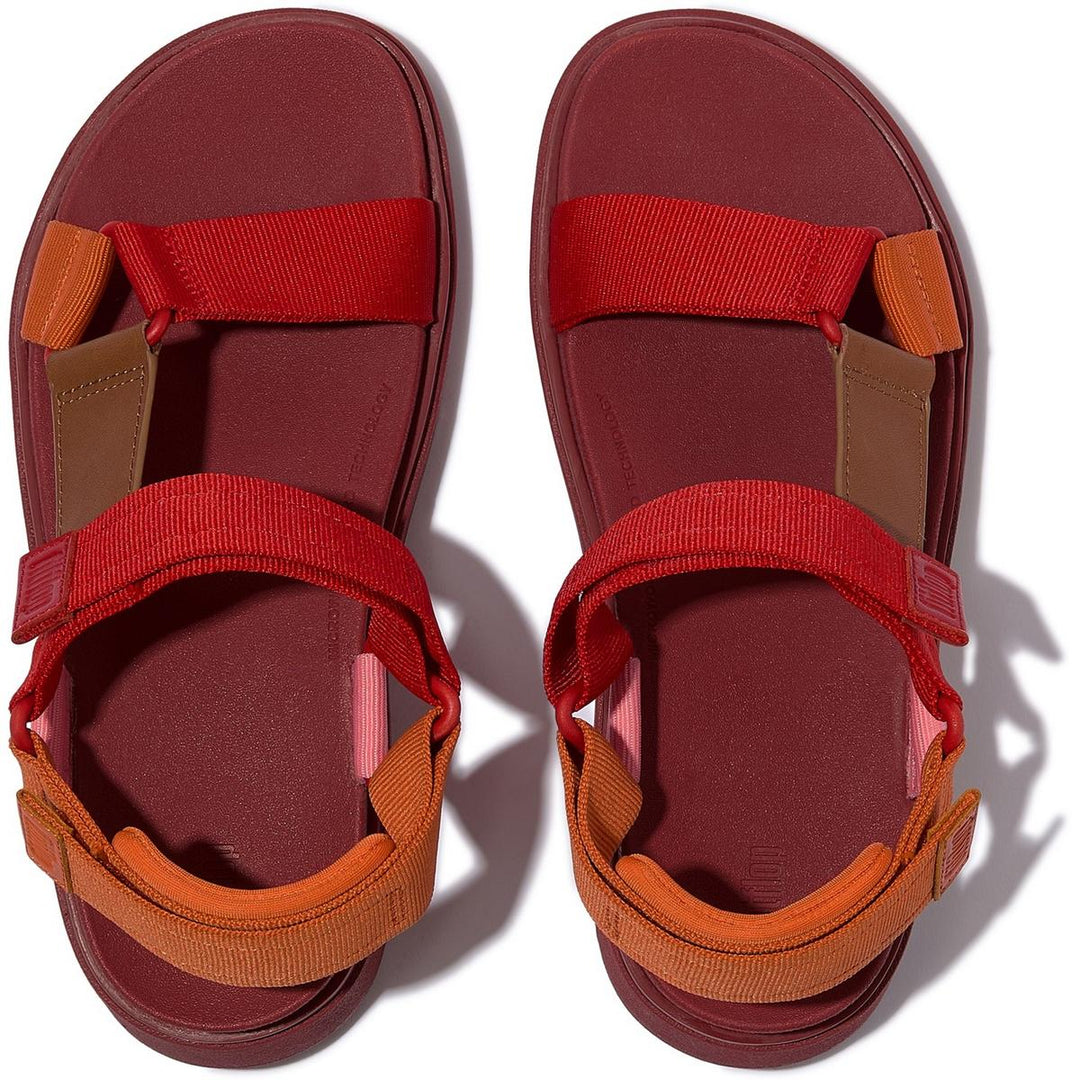 Fitflop Gen-FF T-Bar Sandal Red/Pink