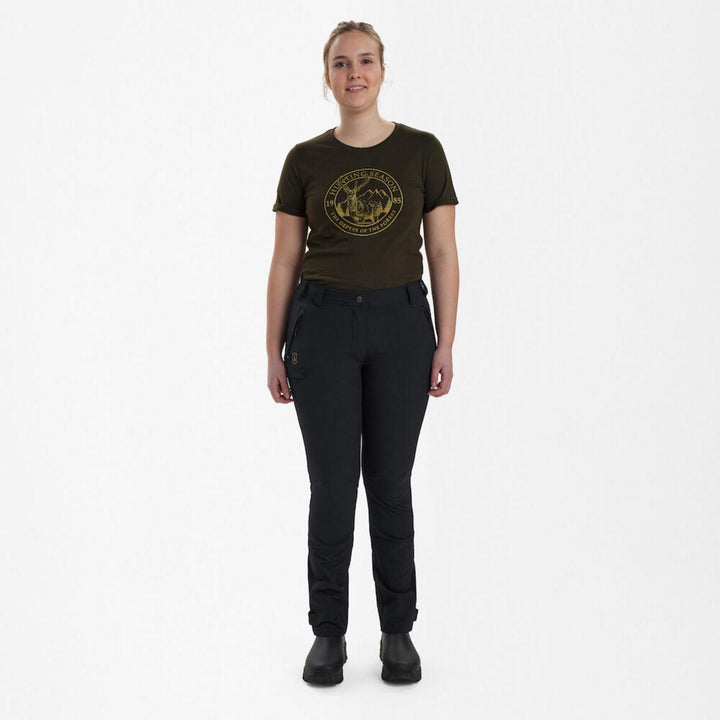 Deerhunter Lady Ann Full Stretch Trousers - Black