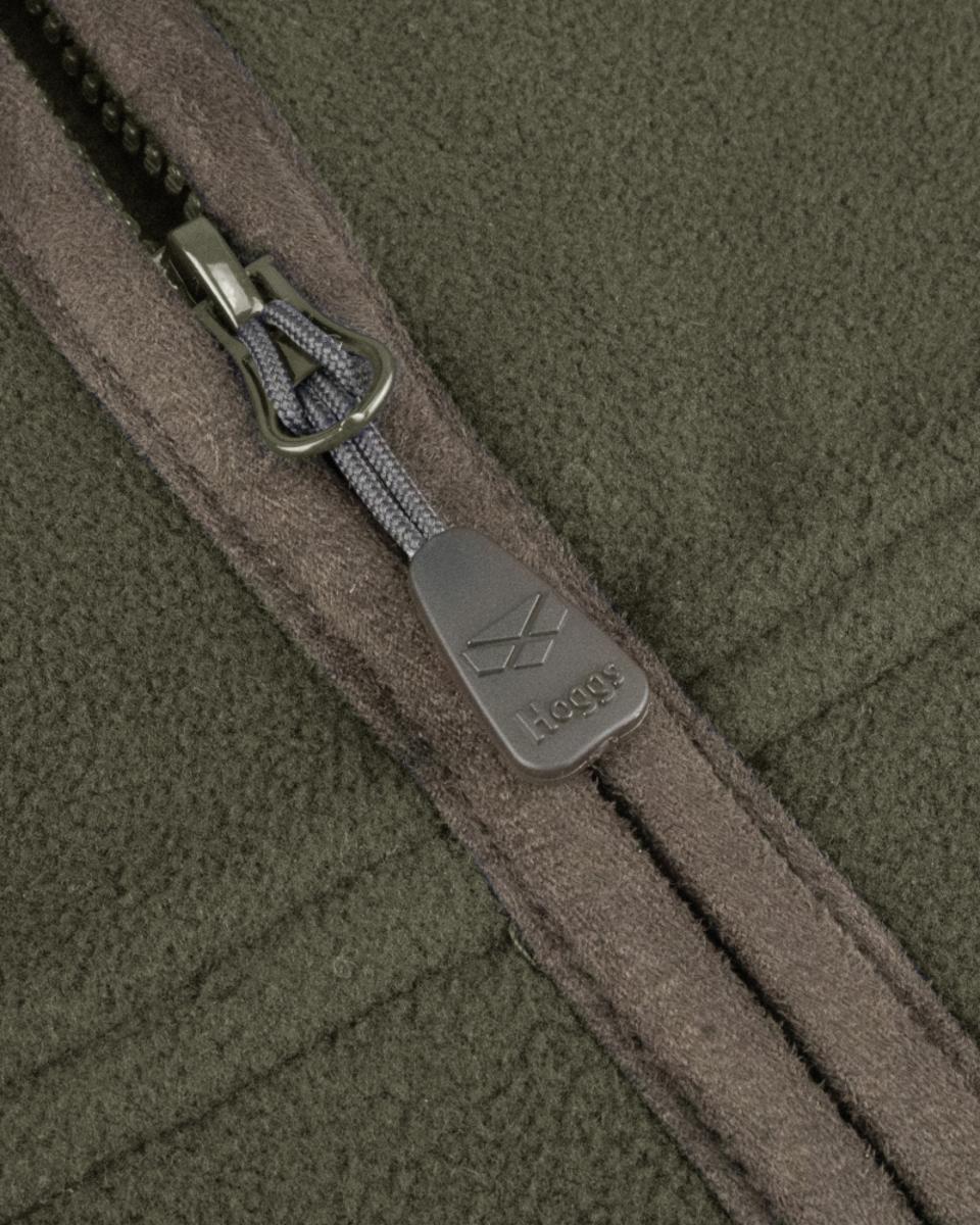 Hoggs of Fife Woodhall Fleece Gilet - Green