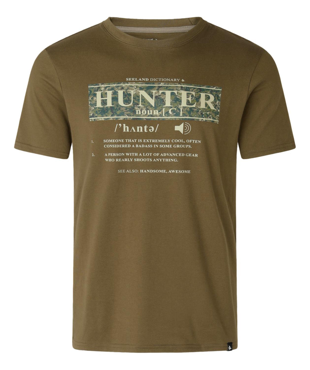 Dictionary T-shirt Military Olive