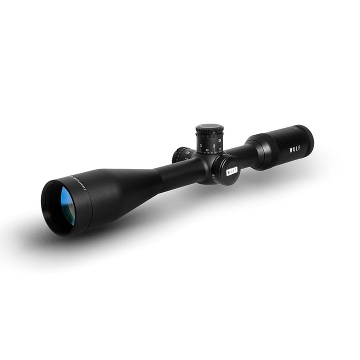 Wulf Wulf Lightning 4.5-18x44 SFP Half Mildot Side Focus (1 inch) Rifle Scope W/Rings