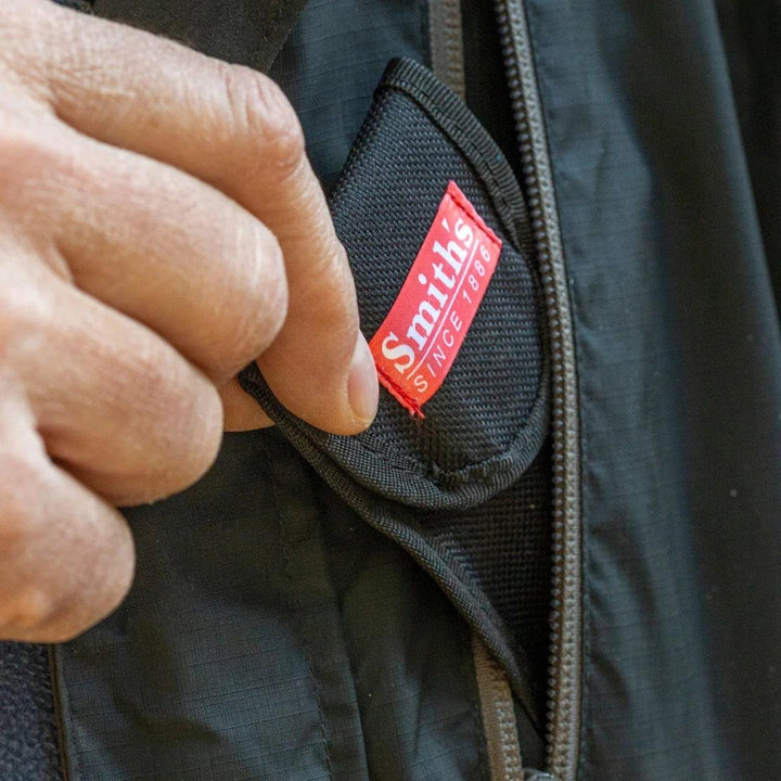 Smiths 4" Natural Arkansas Sharpening Stone w/ Pouch