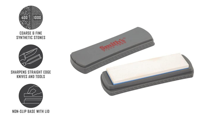 Smiths 6" DualGrit Fine Whetstone