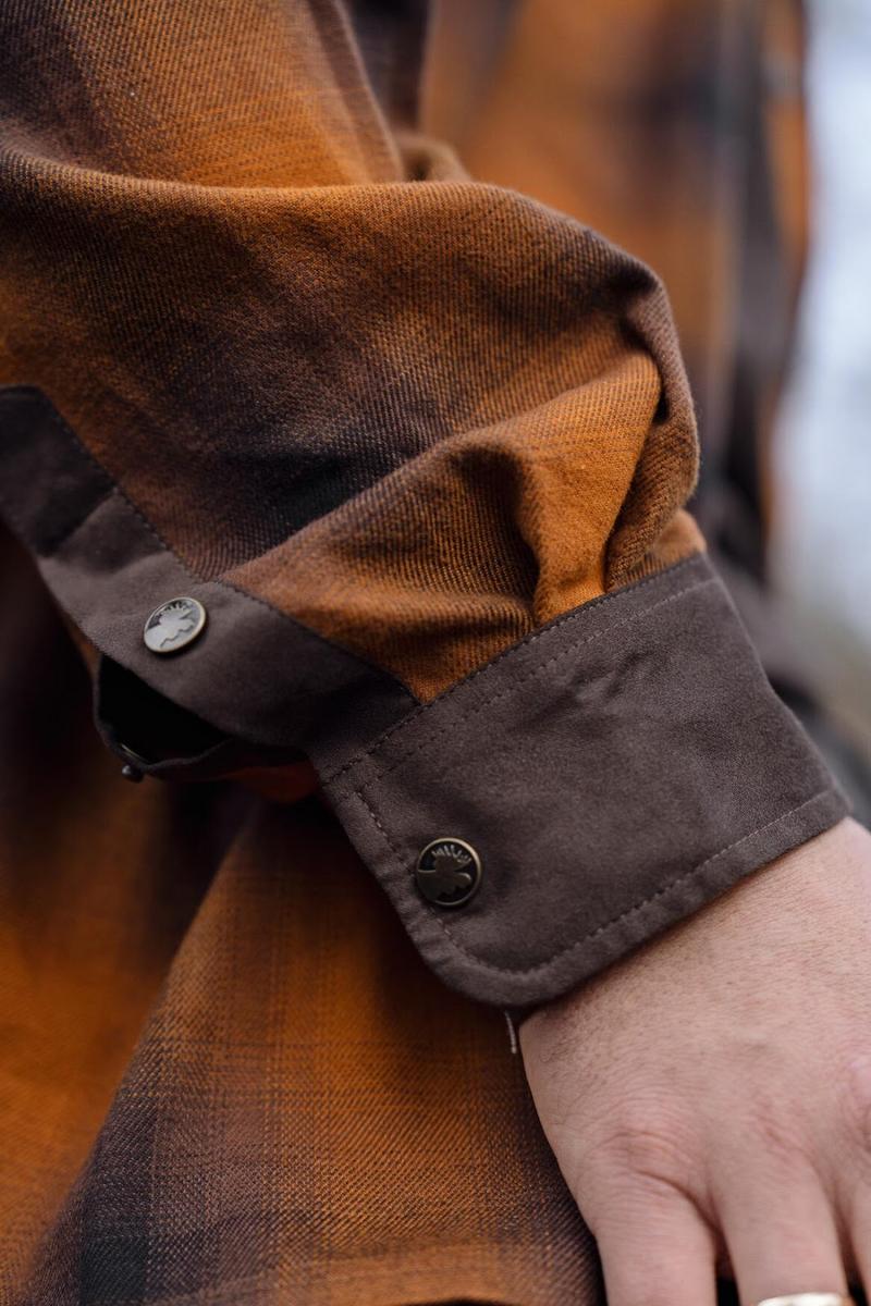 Harkila Folke L/S shirt Maple check